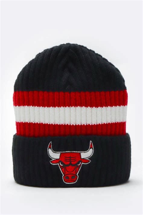 chicago bulls beanie rebel.